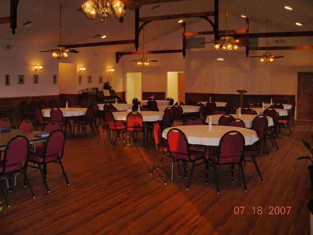 View of the Banquet Hall from Foyer
