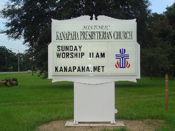 New Church Sign All Finished!