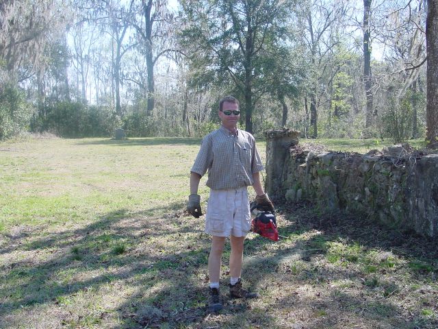 Cemetery Cleanup: Tools of the trade