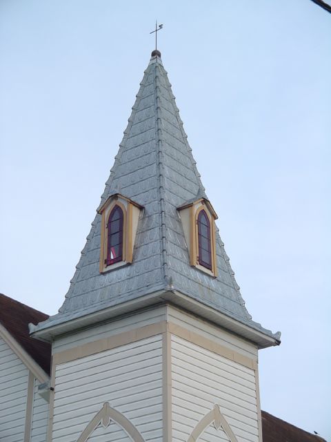 New Steeple, 12/8/01