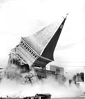 Demolition of the First Baptist Church