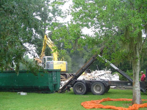 Loading up the Debris for Recycling