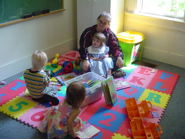 Children in the nursery