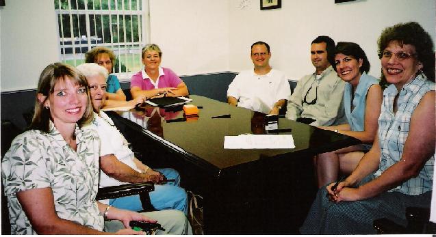 The Session in attendance at the closing meeting.