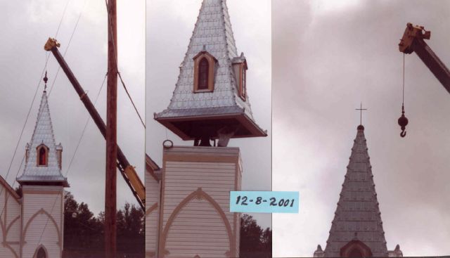 Steeple-Raising 12/8/01