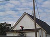 Kanapaha Church roof freshly felted