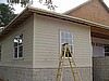 Fellowship Hall Clapboard Siding is complete